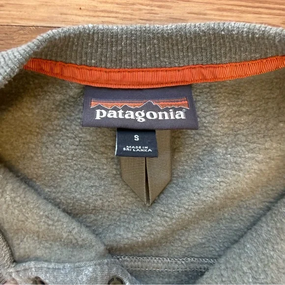 Women’s Patagonia Work Hemp l Button Crewneck Pullover Sweatshirt Size Small - Picture 5 of 5
